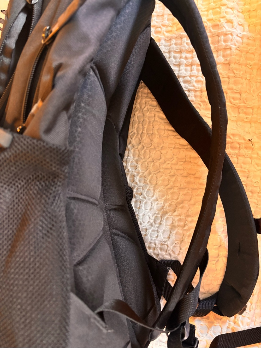 The North Face Jester Black Backpack with Bungee Front - Picture 12 of 13